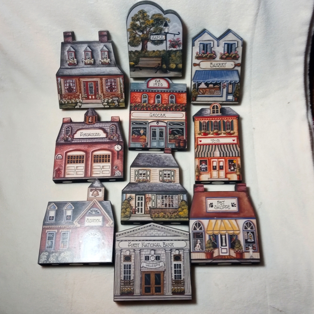 Village Set Decorations